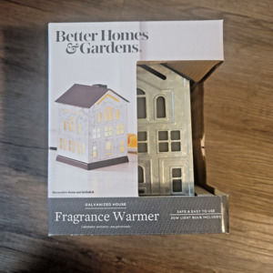 Better Homes & Gardens Limited Edition Full Sz Wax Warmer - 7" Galvanized House